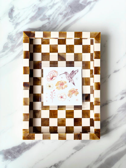 Temporary Tattoo – Assorted Birds & Flowers, 4" Square (10.16 cm x 10.16 cm)