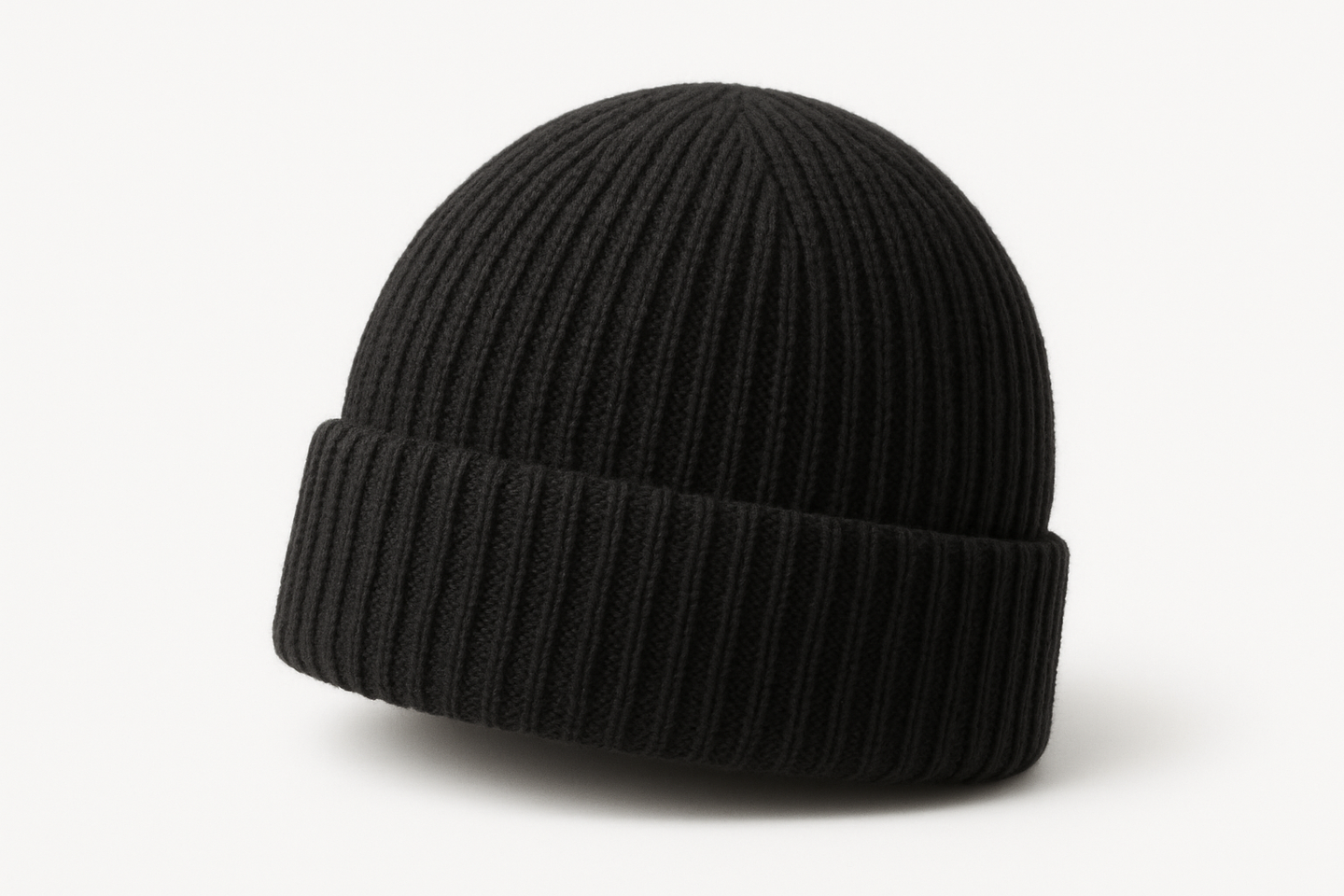 black beanie