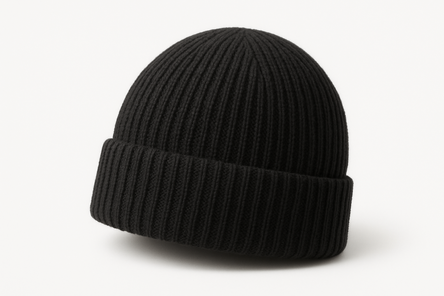 black beanie
