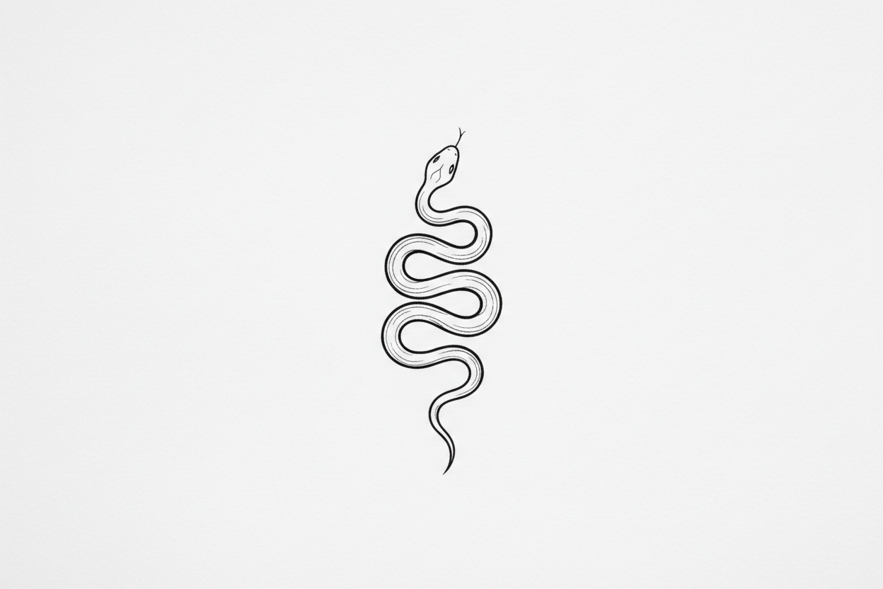 black fineline snake 