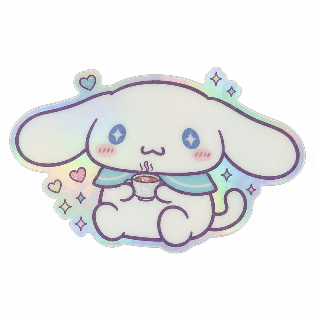 cinnamonroll shine sticker