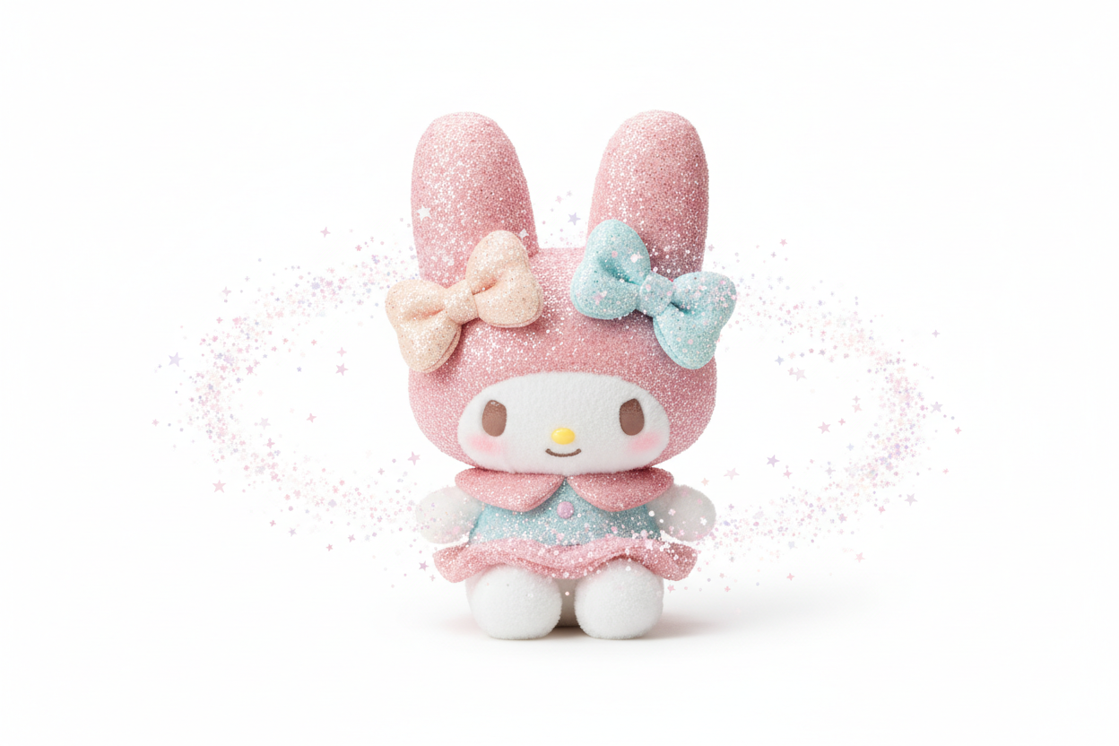my melody glitter