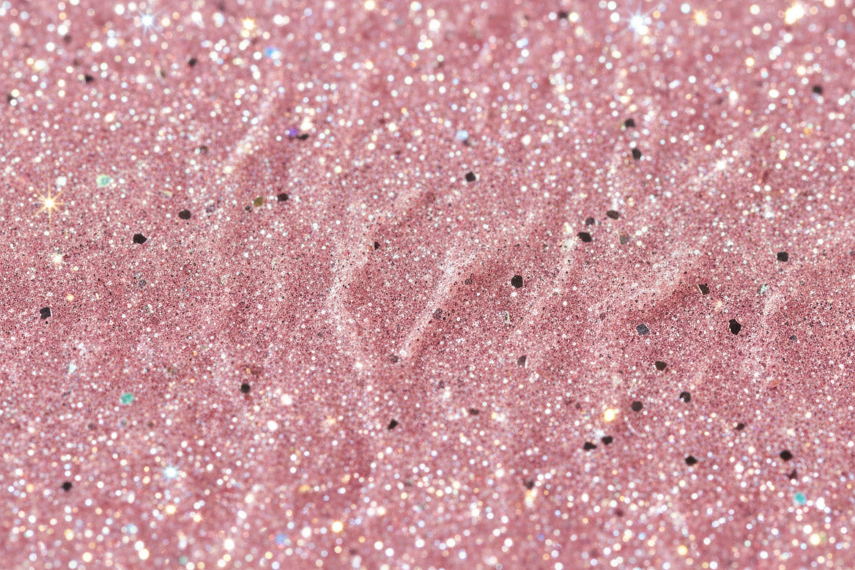 pink glitter