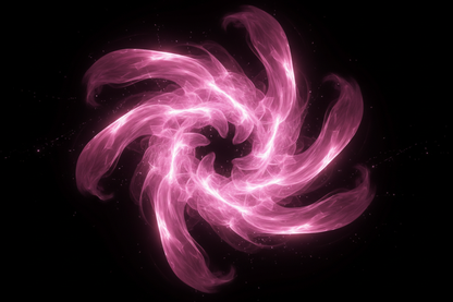 pink glow-in-the-dark
