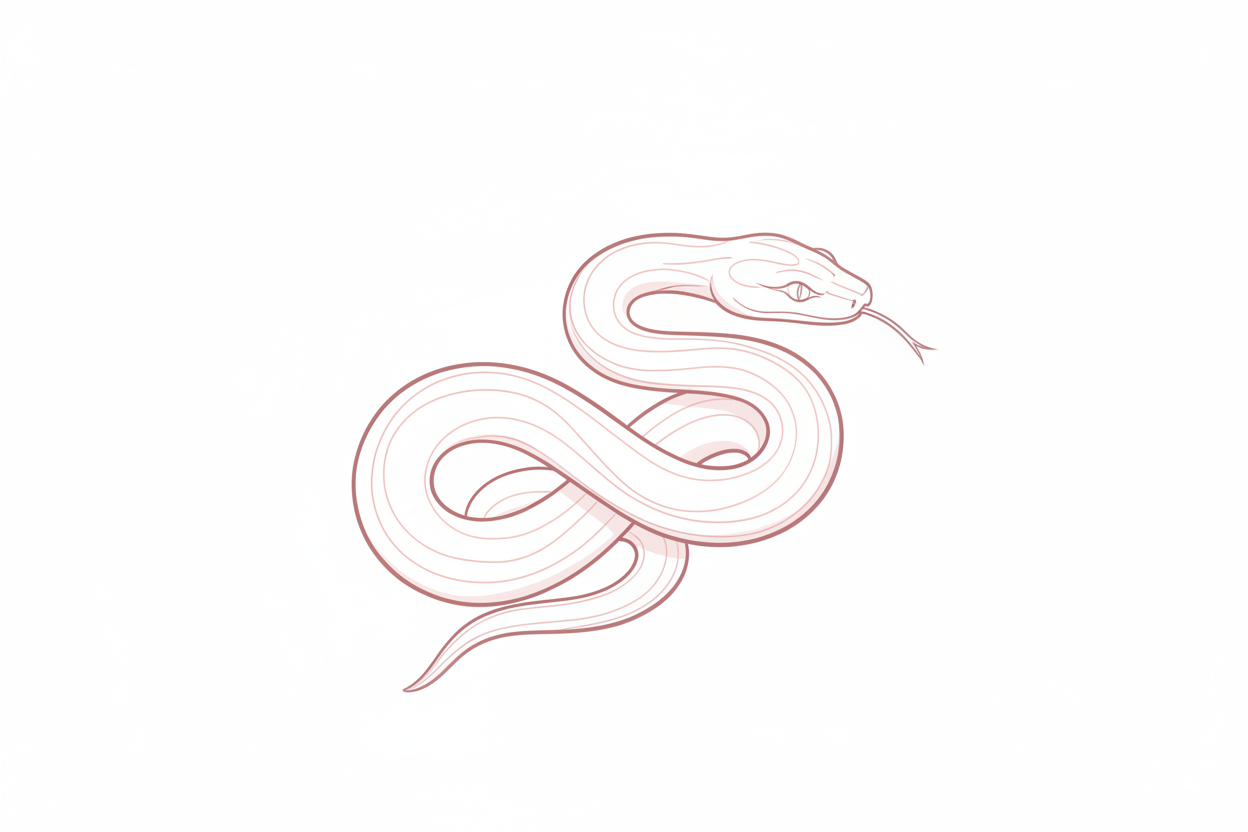 pink fineline snake 