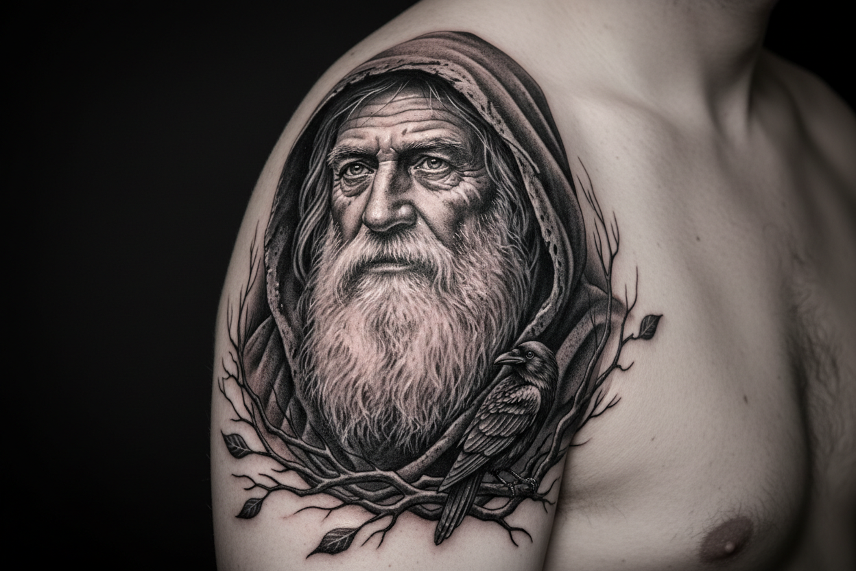 realism tattoo 2"x1"