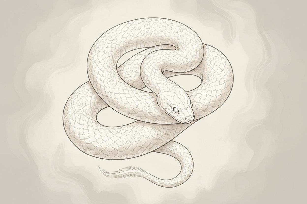 traditional white snake 