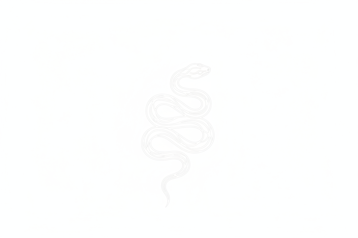 white fineline snake 